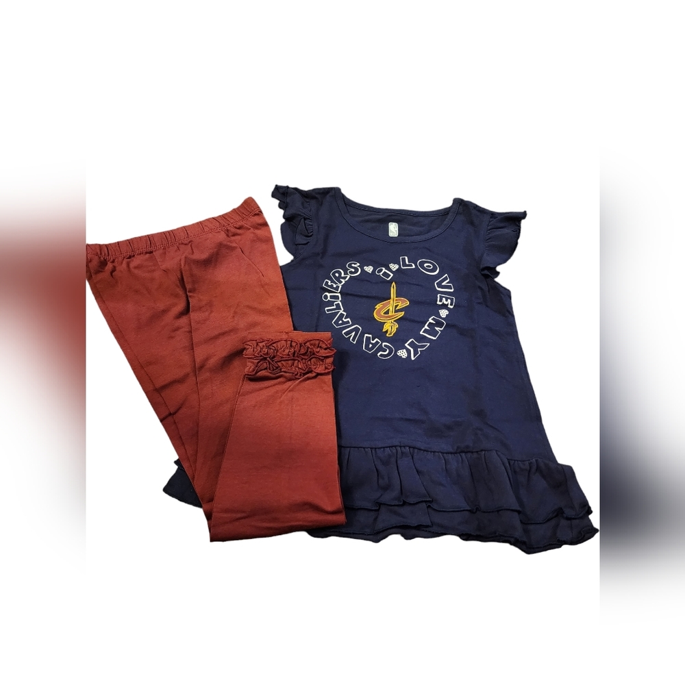 NBA Cleveland Cavaliers 2 piece tunic.